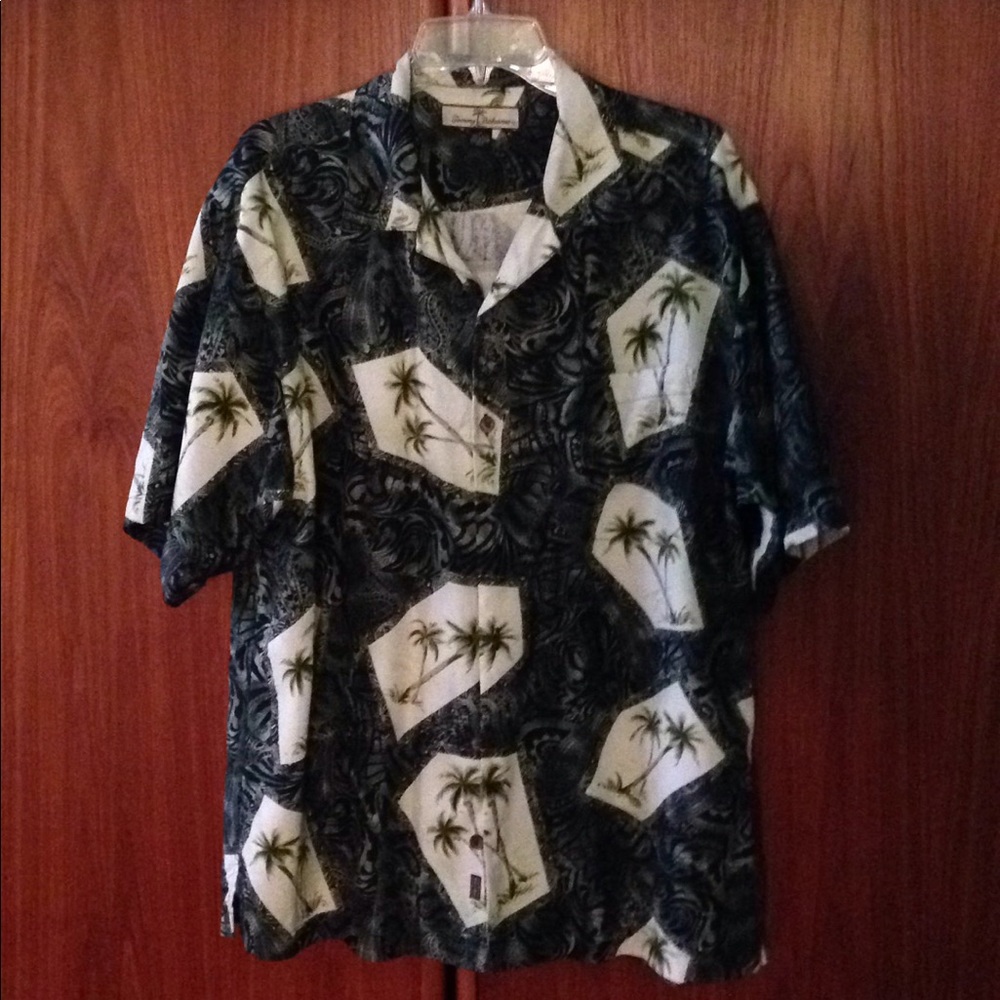 Tommy Bahama 100% silk shirt